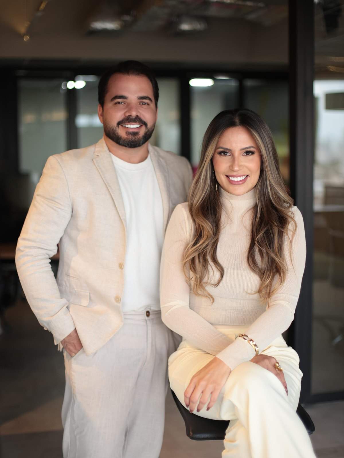 Ed Andrade e Cindy Noel